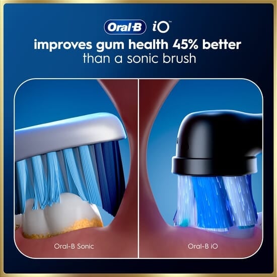 Oral-B iO 9 Eltandborstar Duo-pack Svart & Rosa med tillbehör