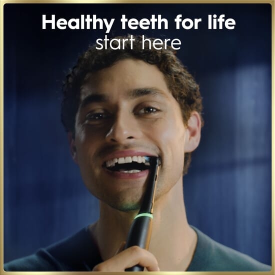 Oral-B iO 9 Eltandborstar Duo-pack Svart & Rosa med tillbehör