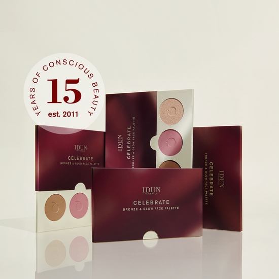 IDUN Minerals Celebrate Bronze & Glow Face Palette 7,6 g