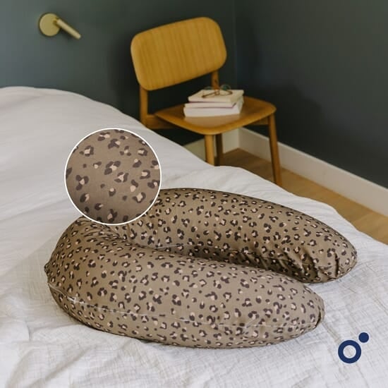 Doomoo Amning & Gravidkudde Mörk Leopard