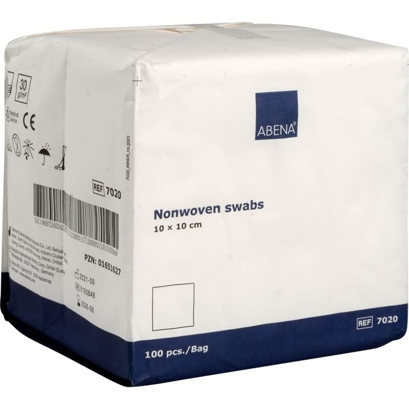 ABENA Kompress Non-woven Vit 10 x 10 cm 100 st