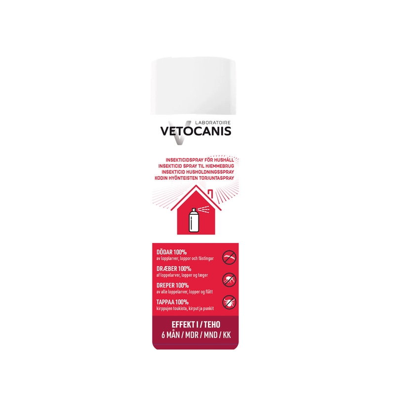 Vetocanis Insecticid Spray för Hushåll 250 ml