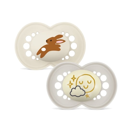 MAM Original Day&Night Sil 16-36m 2p Neutral 