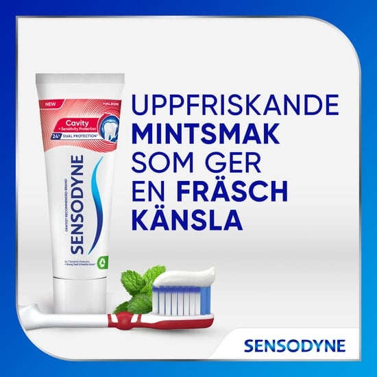 Sensodyne Cavity + Sensitivity Tandkräm 75 ml