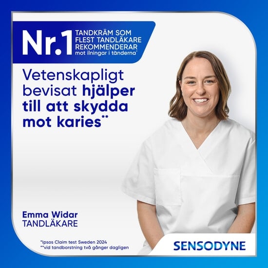 Sensodyne Cavity + Sensitivity Tandkräm 75 ml