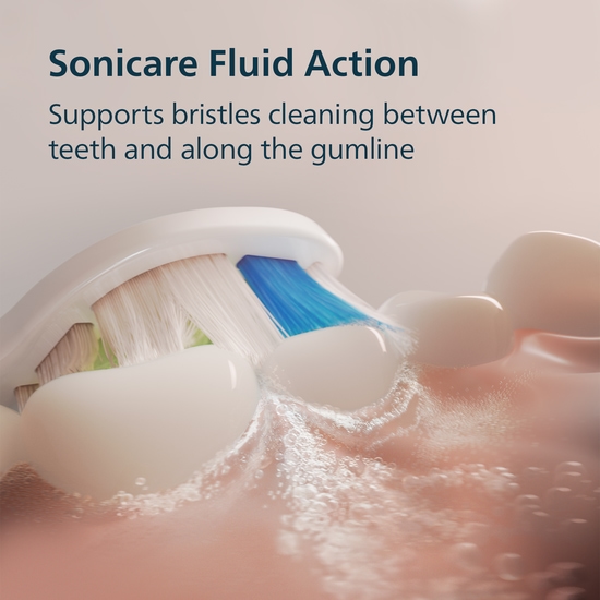 Philips Sonicare Eltandborste 3100 Series Duo-pack Vit & Svart