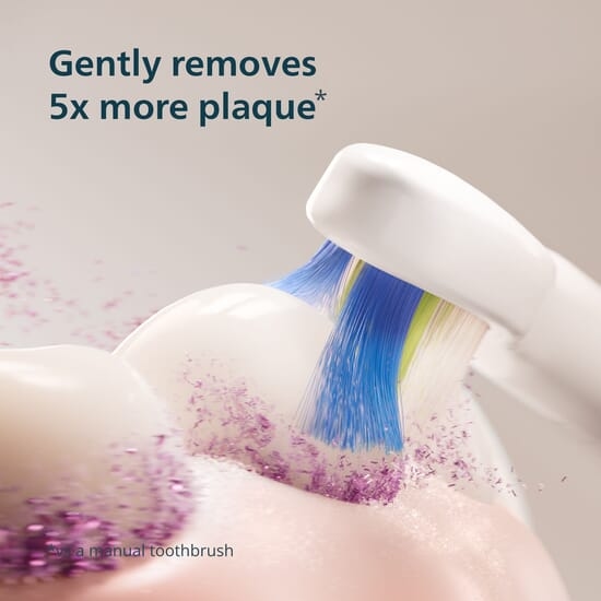 Philips Sonicare Eltandborste 3100 Series Duo-pack Vit & Svart