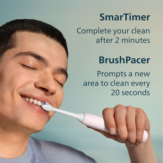 Philips Sonicare Eltandborste 3100 Series Ljusrosa