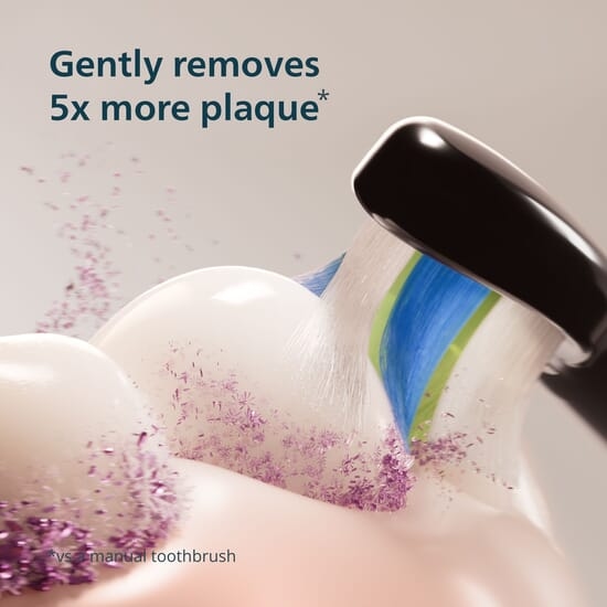Philips Sonicare Eltandborste 3100 Series Svart