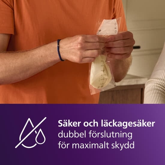 Philips Avent Förvaringspåsar för Bröstmjölk 50 st