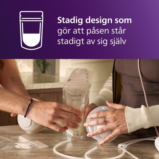Philips Avent Förvaringspåsar för Bröstmjölk 50 st