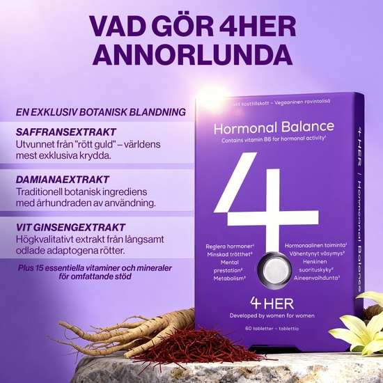 4HER Hormonal Balance 60 tabletter