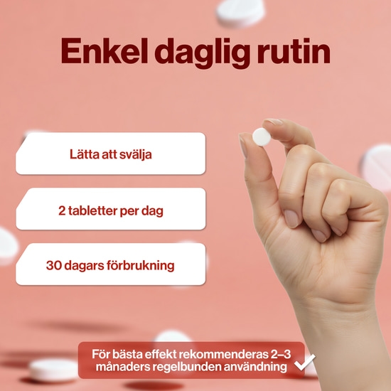4HER Menopause 60 tabletter – Utvecklad för kvinnor 45+