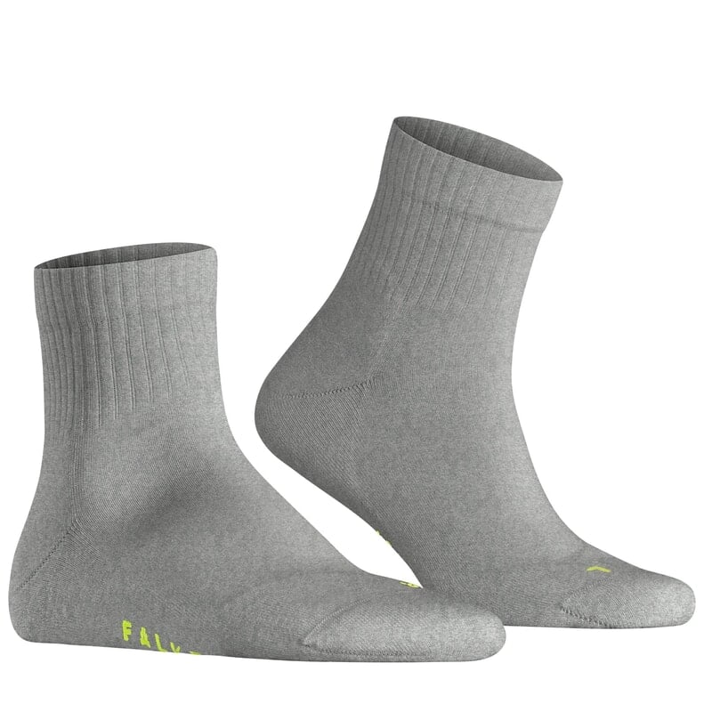 FALKE Run Rib Short Socks Gray 39-41