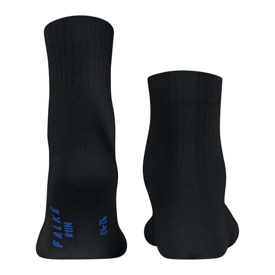 FALKE Run Rib Short Socks Black 46-48