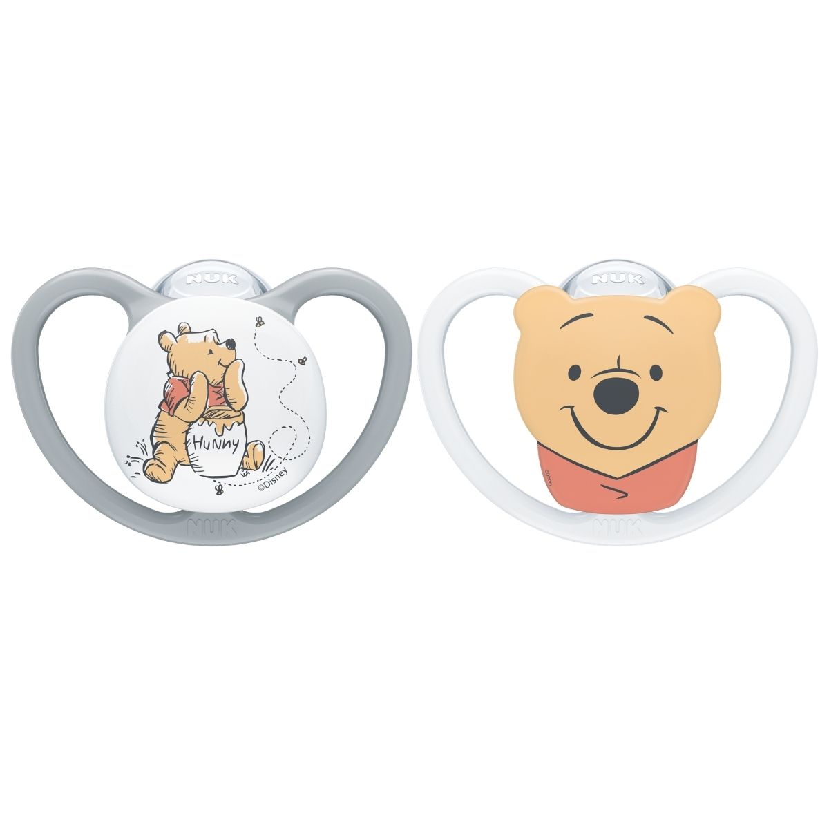 NUK Perfect Match Air Silicone 6-18M Winnie the Pooh 2-pack