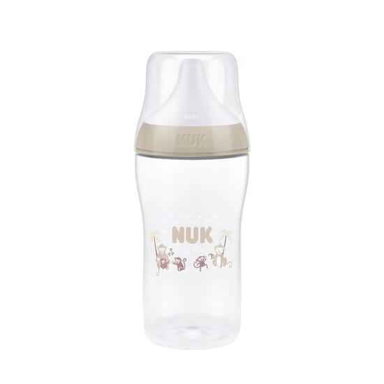 NUK Perfect Match Nappflaska 260 ml Monkey