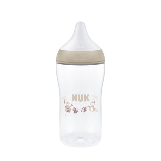 NUK Perfect Match Nappflaska 260 ml Monkey