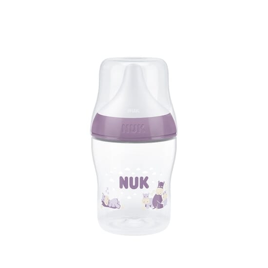 NUK Perfect Match Nappflaska 150 ml Hippo