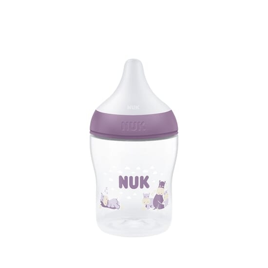 NUK Perfect Match Nappflaska 150 ml Hippo