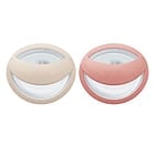 nuk-perfect-match-silicone-0-6m-beige-red-2-pack