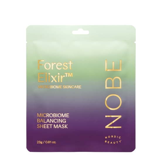 NOBE Forest Elixir Microbiome Balancing Sheet Mask 1 st
