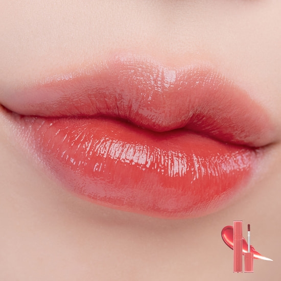 rom&nd Dewy·Ful Water Tint 01 In Coral 5 g