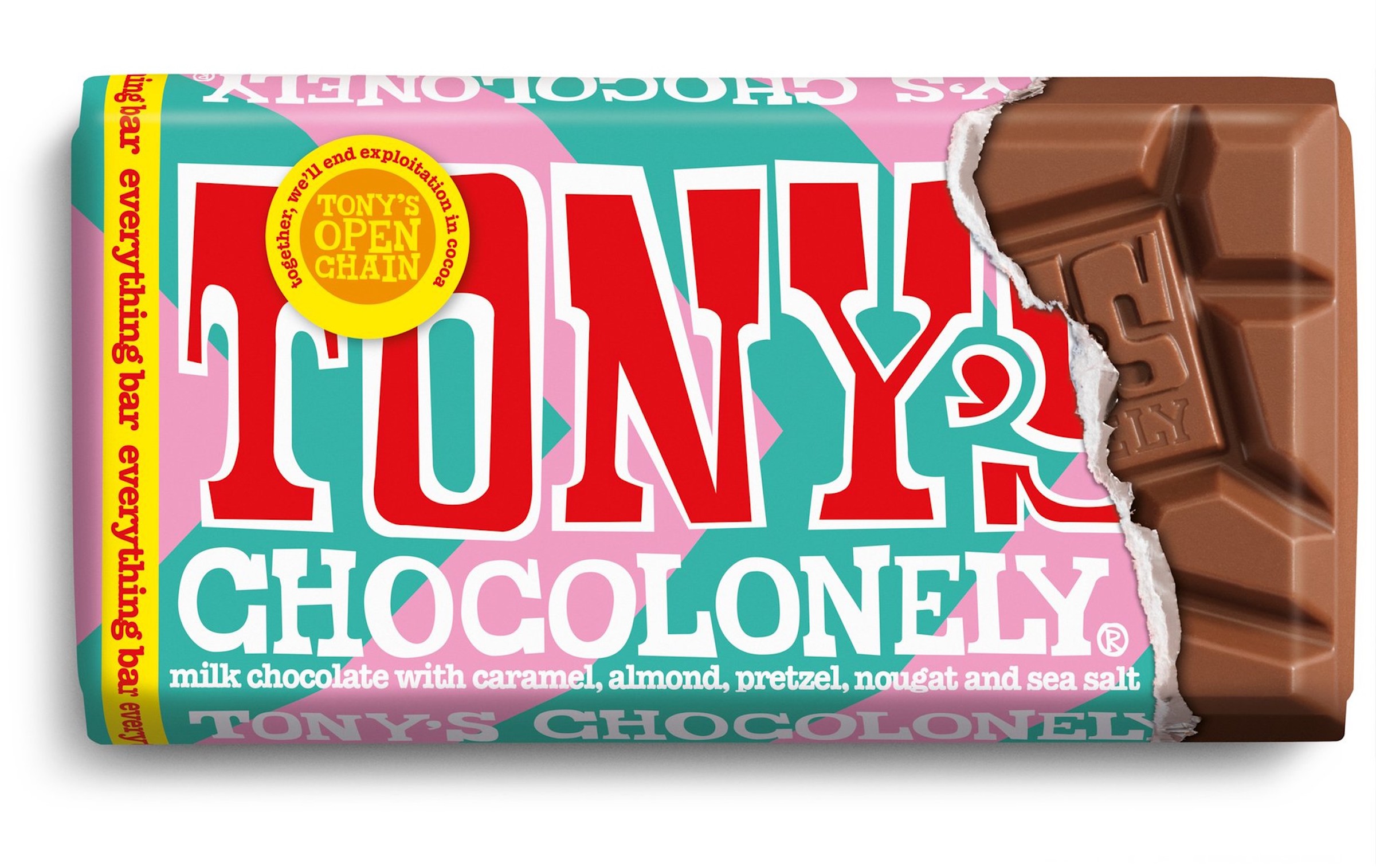 Tony's Chocolonely Milk Chocolate Greatest Bits 90 g