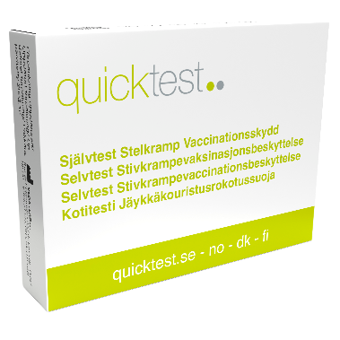 Quicktest Stelkramp Vaccinationsskydd 1 st