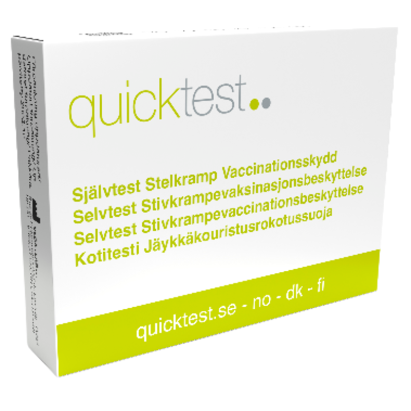 Quicktest Stelkramp Vaccinationsskydd 1 st