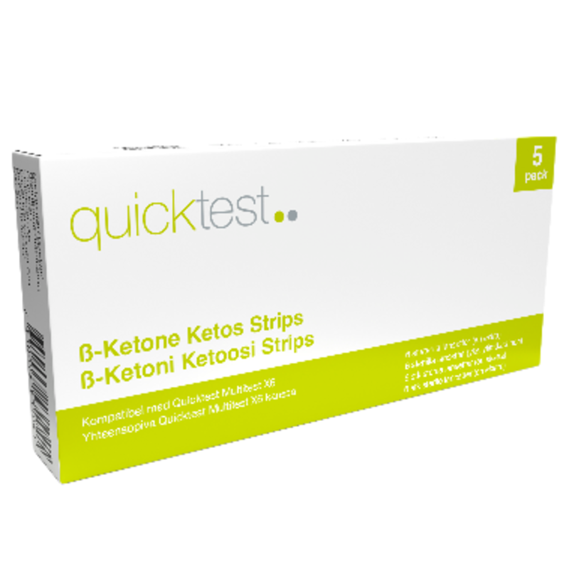 Quicktest X6 Refillstrips Ketos 5 st