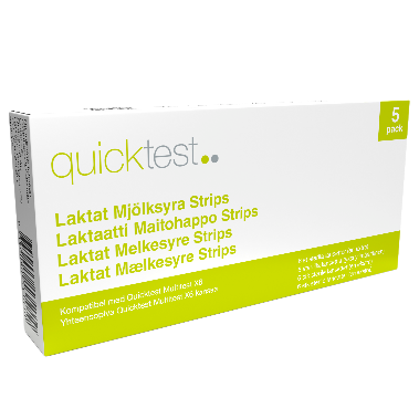 Quicktest X6 Refillstrips Laktat 5 st