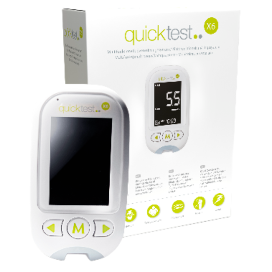 Quicktest Multitestenhet X6 1 st