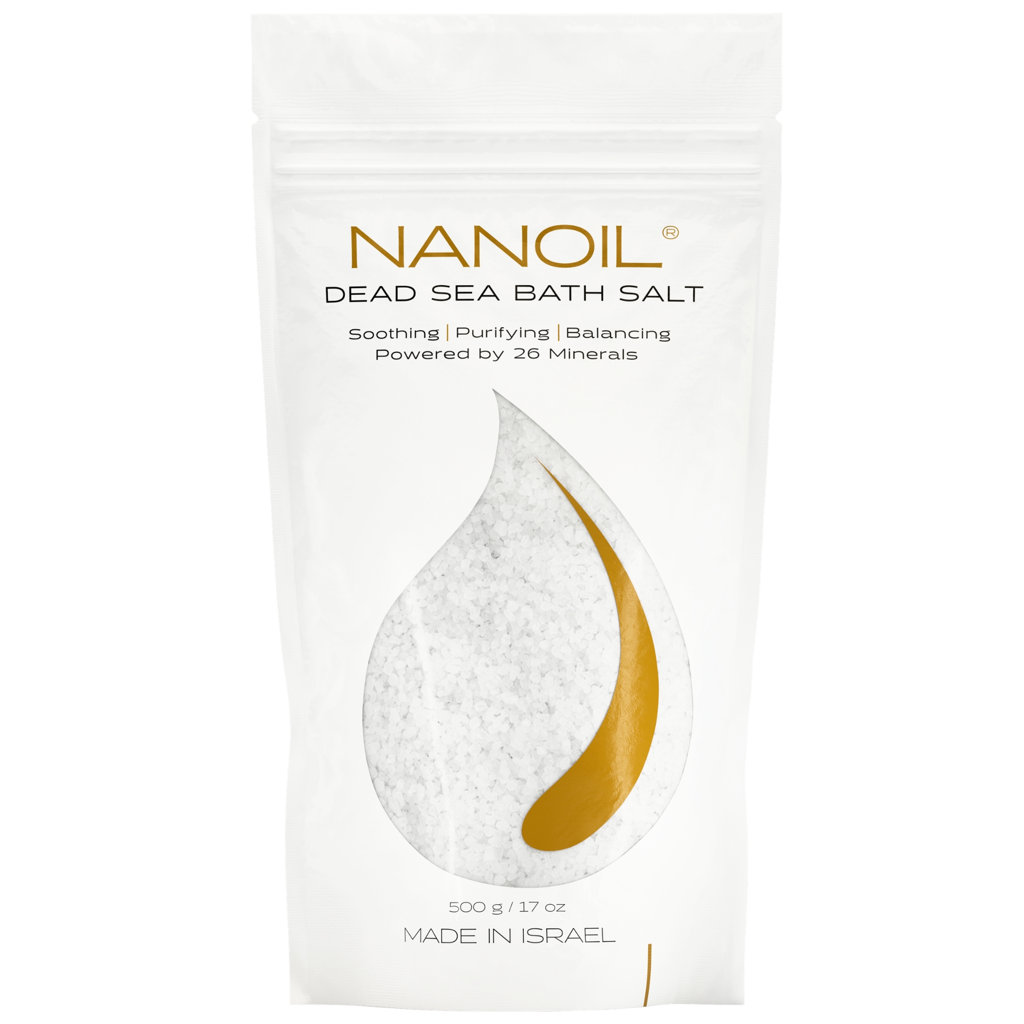 Nanoil Dead Sea Bath Salt  500 g