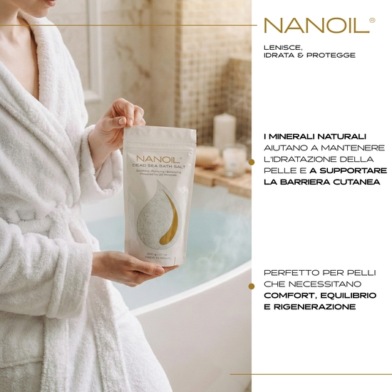 Nanoil Dead Sea Bath Salt  500 g