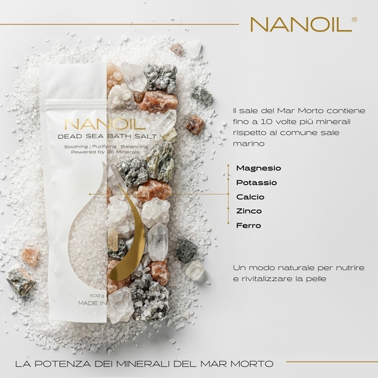 Nanoil Dead Sea Bath Salt  500 g