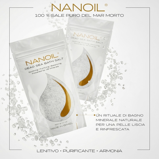 Nanoil Dead Sea Bath Salt  500 g