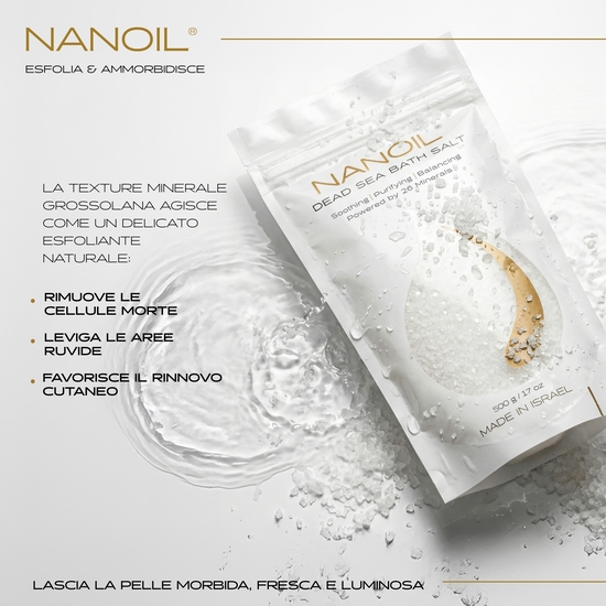 Nanoil Dead Sea Bath Salt  500 g