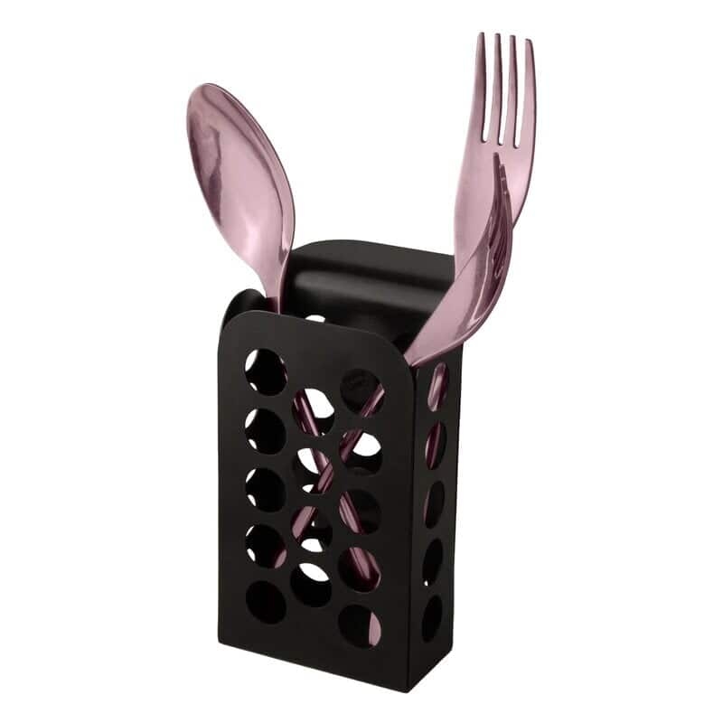 HAPPY SiNKS Happy Sinks Cutlery Basket Black