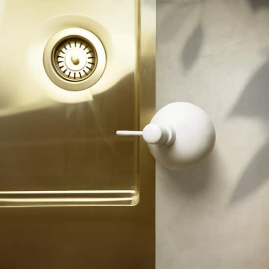 Happy Sinks Kiwi Soap Dispenser White