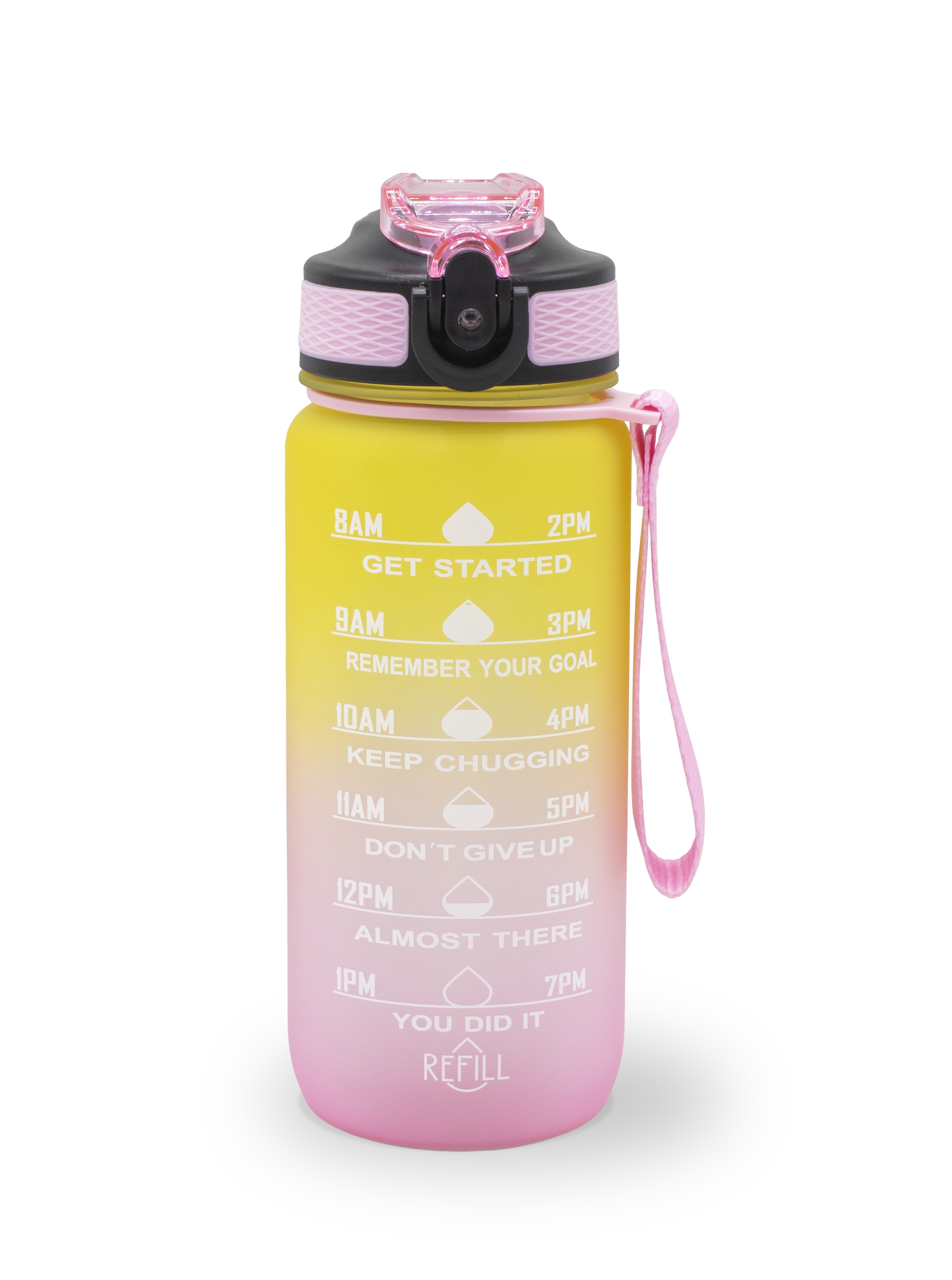 Sthlm Hydra Bottle Pink/Yellow 700 ml