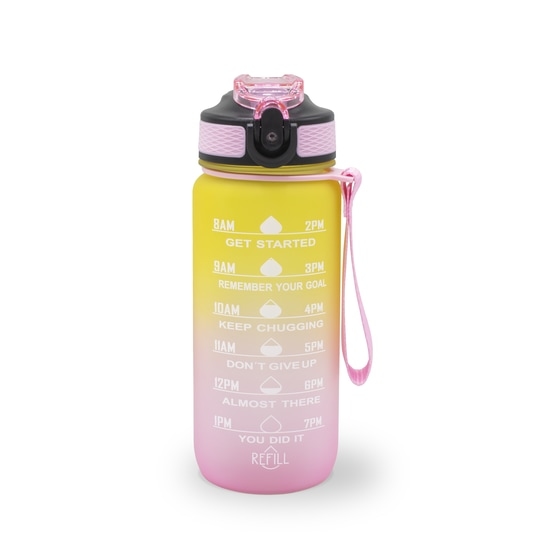 Sthlm Hydra Bottle Pink/Yellow 700 ml