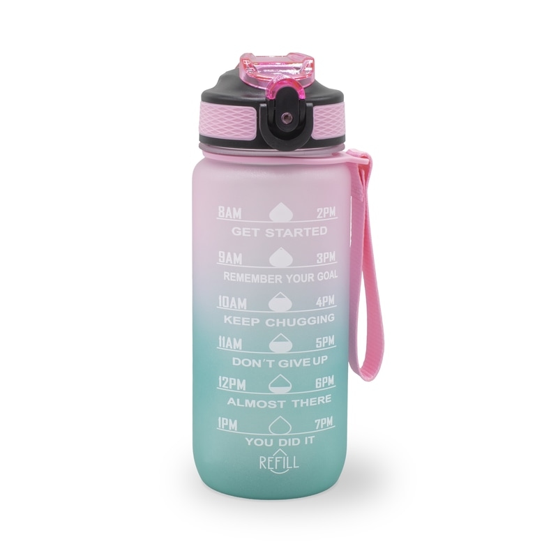 Sthlm Hydra Bottle Shiny Light Pink/Shiny Turqoise 700 ml
