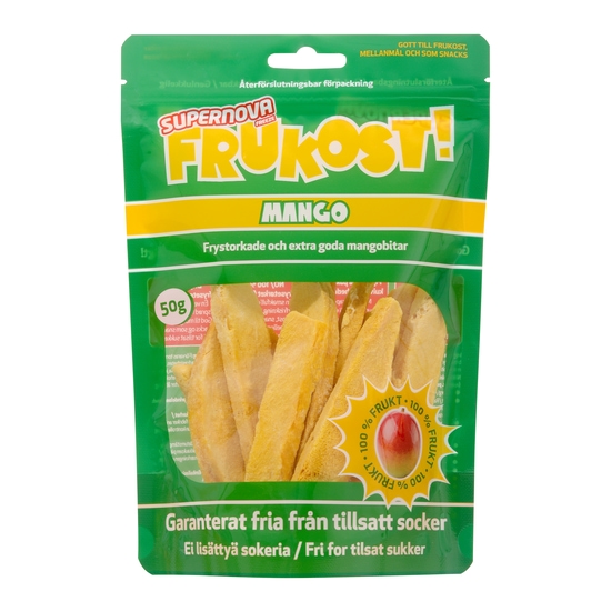 Frukost Frystorkad Mango 50 g