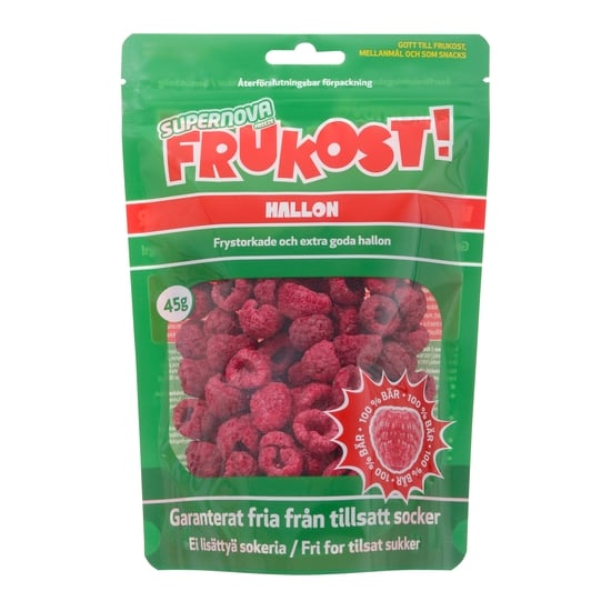 Frukost Frystorkade Hallon 45 g