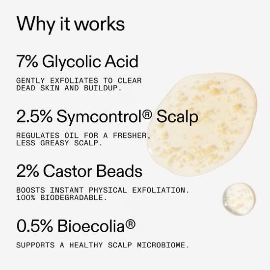 The INKEY List Glycolic Acid Exfoliating Scalp Scrub 150 ml 
