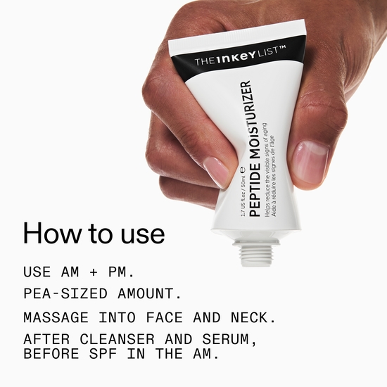 The INKEY List Peptide Moisturizer 50 ml