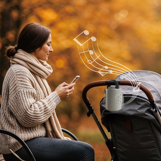 Luna Bambini iRockStroller Grå