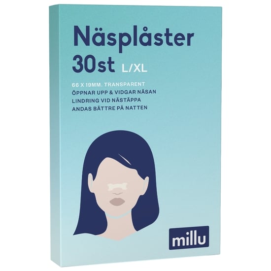 Millu Näsplåster L/XL 30 st