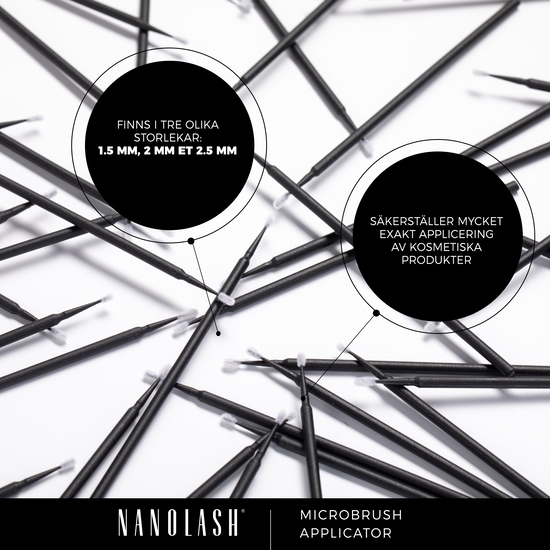 Nanolash Microbrush Applicators 1,5 mm 100 st